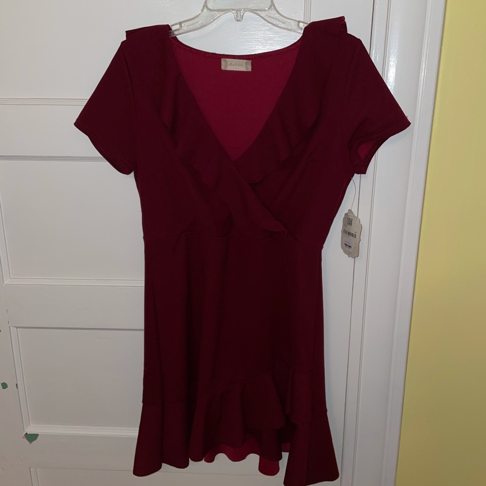 Altar’d State Wine Colored Dress